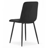 Oskar Leobert Kara dining chair. juodas. 38x44.5x87cm
