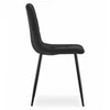 Oskar Leobert Kara dining chair. juodas. 38x44.5x87cm