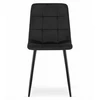 Oskar Leobert Kara dining chair. juodas. 38x44.5x87cm