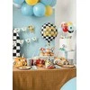 PartyDeco Keksiukų dekoracijos Automobiliai 12 cm