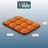 Keksiukų kepimo forma Vilde su silikoninėmis formelėmis 35,5x26,5 cm