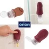 Svarstyklės Orion Kelioniniai buteliukai kosmetikai su silikoniniu dėklu - 5 vnt.