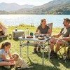 Kempingo stalas 60 x 40 cm