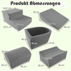 Kempininiai blokai pilki 5 vnt.