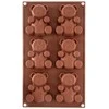Kepimo forma meškiuko formos 30 × 17,5 × 2 cm