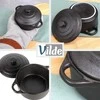 Excellent Houseware Kepimo indas su dangčiu 300 ml porcelianinis