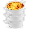 Excellent Houseware Porceliano kepimo indai 130 ml 3 vnt.