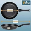 Vilde Granitinė keptuvė 26 cm, juoda