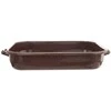 Orion Kepimo indas emaliuota stačiakampio formos BROWN 2,2 l, 34x18,5x6,5 cm