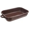 Orion Kepimo indas emaliuota stačiakampio formos BROWN 2,2 l, 34x18,5x6,5 cm