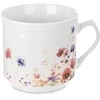Keraminis puodelis su aguonų motyvu, įvairiaspalvis, 650 ml, 14 × 11 × 10 cm
