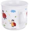 Keraminis puodelis su boružėlių motyvu, 650 ml, įvairiaspalvis, 14 × 11,5 × 10 cm