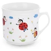 Keraminis puodelis su boružėlių motyvu, 650 ml, įvairiaspalvis, 14 × 11,5 × 10 cm