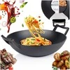 Ketaus wok keptuvė Vilde Cast Line 36 cm