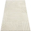 Songmics Kilimas 3D, neslystantis, kreminės baltos spalvos, 150 × 80 cm