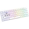 Klaviatūra žaidimams Savio Whiteout X2 Outemu Brown su laidu mechaninė su pašvietimu balta