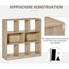 Homcom Knygų lentyna 97,5 x 30 x 100 cm (Ekspozicinė prekė)