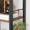 Songmics Vasagle Pramoninės išvaizdos knygų lentyna