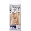 Orion Medinės šakutės Sniego žmogaus forma 13 cm, 20 vnt.