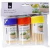 Excellent Houseware Bambukiniai dantų krapštukai 3x150 vnt. - praktiški ir daugiafunkciai