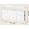 Songmics Komoda 30 x 113,8 x 68,1 cm