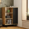 Komoda FONDI Oak artisan juodas