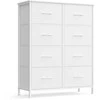 Komoda su 8 tekstiliniais stalčiais 30x76,7x95,2 cm