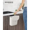 Songmics Komposto dėžė 9L balta