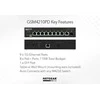Šakotuvas NETGEAR 10PT M4250-9G1F-POE+ valdomas jungiklis