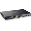 Šakotuvas ZYXEL XGS1935-28HP, 28 PORT LITE-L3 SMART MANAGED POE SWITCH, 24X GIGABIT POE AND 4X 10G SFP+, HYBRID MODE, STANDALONE OR NEBULAFLEX CLOUD, 375 WATT POE (5Y WARRANTY)