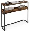 Songmics Konsolinis stalas 24 x 100 x 80 cm