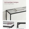 Songmics Konsolinis stalas 20 x 100 x 80 cm