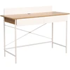 Home4You Rašomasis stalas FERDIE 120x48xH88cm, uosio/baltos spalvos
