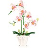 Lean Toys Konstravimo blokų rinkinys 'Elegant Orchid' (718 detalių)