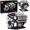 Lean Toys Konstruktoriaus rinkinys V8 variklis 552 vnt.