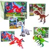 Lean Toys Konstruktorių rinkinys Dinozauras Robotas 2-in-1 145–161 detalių