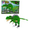 Lean Toys Konstruktorius Dinozauras ir Robotas 2-in-1, 153–179 dalių