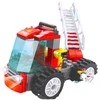 Lean Toys Konstruktorius Gaisrinės Mašina su Kopėčiomis, 67 Detalės