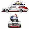 Lean Toys Konstruktorius Ghost Car baltas 631 vnt.