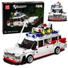 Lean Toys Konstruktorius Ghost Car baltas 631 vnt.