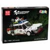 Lean Toys Konstruktorius Ghost Car baltas 631 vnt.