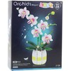 Lean Toys Konstruktorius Orchidėja Vazonėlyje 616 detalių