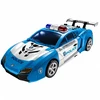 Lean Toys Konstruktorius policijos robotas 2-in-1 su šviesomis ir garsais, mėlynas, baltas, juodas, 46 × 33 × 13 cm, 29 dalių