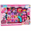 Lean Toys Konstruktorius „Princesės pilis“ su šviesos ir garso efektais, 52 dalių