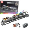 Lean Toys Konstruktorius su elektriniu varikliu, 1038 dalys
