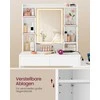 Songmics Kosmetinis stalas 40 x 105 x 145 cm