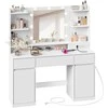 Songmics Kosmetinis staliukas 40 × 107 × 144 cm