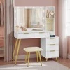 Songmics Kosmetinis staliukas 40 x 110 x 135 cm