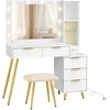 Songmics Kosmetinis staliukas 40 x 110 x 135 cm
