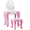 Kosmetinis staliukas ir taburetė 49 x 35.5 x 89 cm 1 komplektas